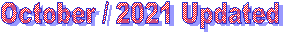 October / 2021 Updated
